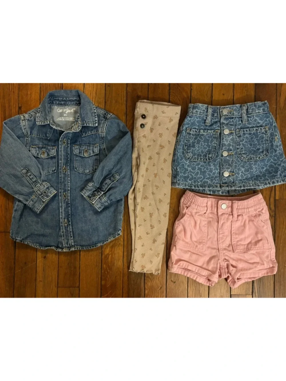 2T Cat & Jack + Old Navy girls clothing bundle